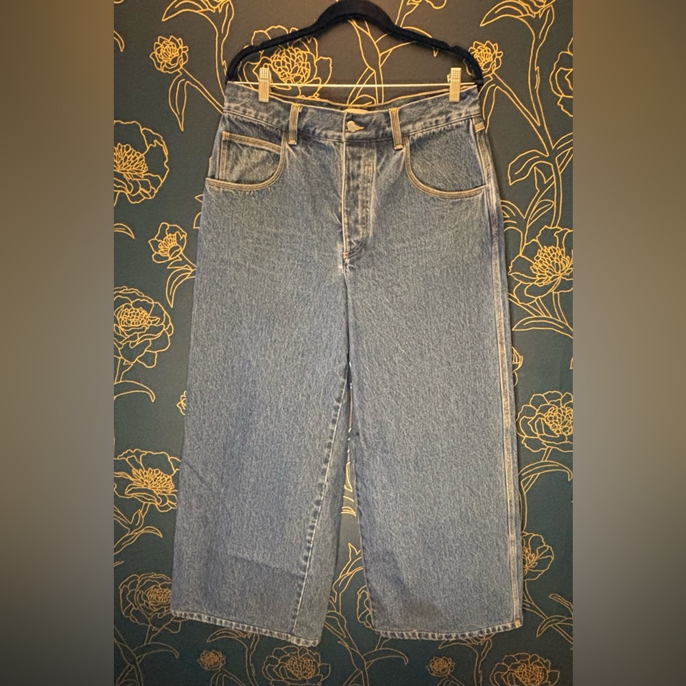 RONNY KOBO super full WIDE LEG jeans size 31